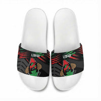 Libya In My Veins Slide Sandals - Wonder Print Shop