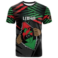 Personalized Libya In My Veins T shirt - Wonder Print Shop