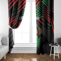 Libya In My Veins Window Curtain - Wonder Print Shop