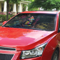 Jumping Fitness Auto Sun Shade Trampoline Workout Pop Art