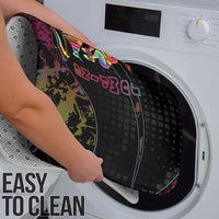Jumping Fitness Bathroom Set Trampoline Workout Pop Art