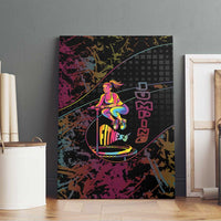 Jumping Fitness Canvas Wall Art Trampoline Workout Pop Art