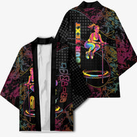 Personalized Jumping Fitness Kimono Trampoline Workout Pop Art