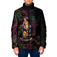 Personalized Jumping Fitness Padded Jacket Trampoline Workout Pop Art