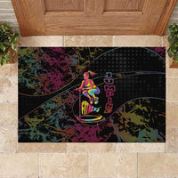 Jumping Fitness Rubber Doormat Trampoline Workout Pop Art