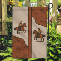Cowboy Garden Flag Horse Riding Retro Western Yoke