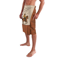 Cowboy Lavalava Horse Riding Retro Western Yoke