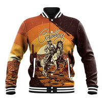 Cowboy Baseball Jacket Ride Em Cowboy