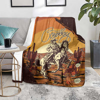 Cowboy Blanket Ride Em Cowboy