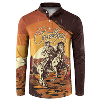 Cowboy Button Sweatshirt Ride Em Cowboy