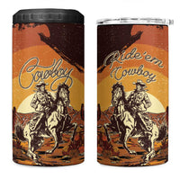 Cowboy 4 in 1 Can Cooler Tumbler Ride Em Cowboy