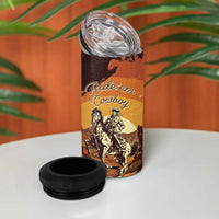 Cowboy 4 in 1 Can Cooler Tumbler Ride Em Cowboy