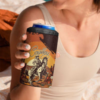 Cowboy 4 in 1 Can Cooler Tumbler Ride Em Cowboy