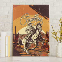 Cowboy Canvas Wall Art Ride Em Cowboy
