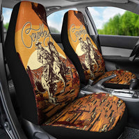 Cowboy Car Seat Cover Ride Em Cowboy