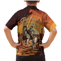 Cowboy Family Matching Mermaid Dress and Hawaiian Shirt Ride Em Cowboy