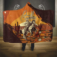 Cowboy Hooded Blanket Ride Em Cowboy