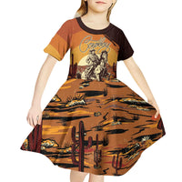 Cowboy Kid Short Sleeve Dress Ride Em Cowboy