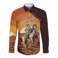 Cowboy Long Sleeve Button Shirt Ride Em Cowboy