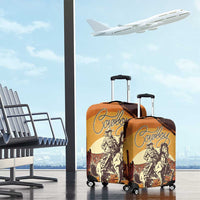 Cowboy Luggage Cover Ride Em Cowboy