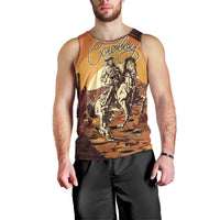 Cowboy Men Tank Top Ride Em Cowboy
