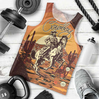 Cowboy Men Tank Top Ride Em Cowboy