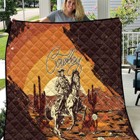 Cowboy Quilt Ride Em Cowboy