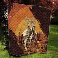 Cowboy Quilt Ride Em Cowboy