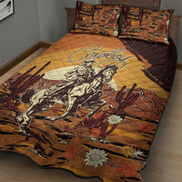 Cowboy Quilt Bed Set Ride Em Cowboy