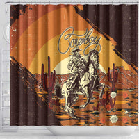 Cowboy Shower Curtain Ride Em Cowboy