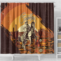 Cowboy Shower Curtain Ride Em Cowboy