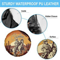 Cowboy Spare Tire Cover Ride Em Cowboy