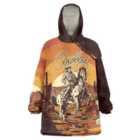 Cowboy Wearable Blanket Hoodie Ride Em Cowboy