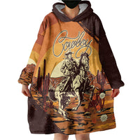 Cowboy Wearable Blanket Hoodie Ride Em Cowboy