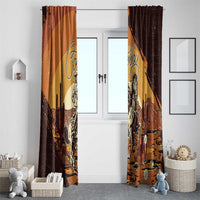 Cowboy Window Curtain Ride Em Cowboy