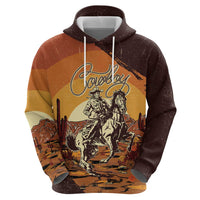 Cowboy Zip Hoodie Ride Em Cowboy