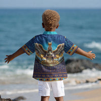 Egyptian Goddess Isis Kid Hawaiian Shirt Ancient Mythology Winged Queen DT05