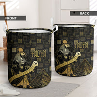 Egyptian God Thoth Laundry Basket Ancient Mythology Ibis Wisdom Hieroglyphic