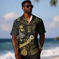 Egyptian God Thoth Hawaiian Shirt Ancient Mythology Ibis Wisdom Hieroglyphic DT05