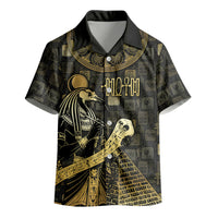 Egyptian God Thoth Kid Hawaiian Shirt Ancient Mythology Ibis Wisdom Hieroglyphic