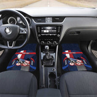 Netherlands Cycling Car Mats Sporty Style Navy - Wonder Print Shop