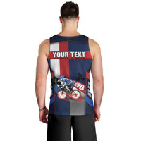 Personalized Netherlands Cycling Men Tank Top Sporty Style Navy - Wonder Print Shop