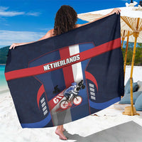 Netherlands Cycling Sarong Sporty Style Navy - Wonder Print Shop