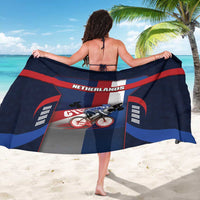 Netherlands Cycling Sarong Sporty Style Navy - Wonder Print Shop