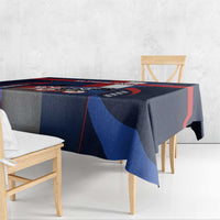 Netherlands Cycling Tablecloth Sporty Style Navy - Wonder Print Shop