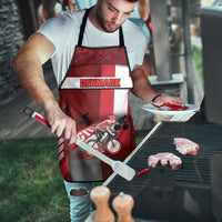 Denmark Cycling Apron Sporty Style Red - Wonder Print Shop