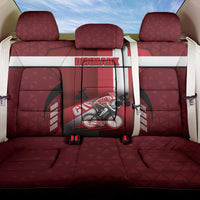 Denmark Cycling Back Car Seat Cover Sporty Style Red - Wonder Print Shop