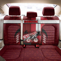 Denmark Cycling Back Car Seat Cover Sporty Style Red - Wonder Print Shop
