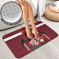 Denmark Cycling Bathroom Set Sporty Style Red - Wonder Print Shop