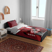 Denmark Cycling Bedding Set Sporty Style Red - Wonder Print Shop